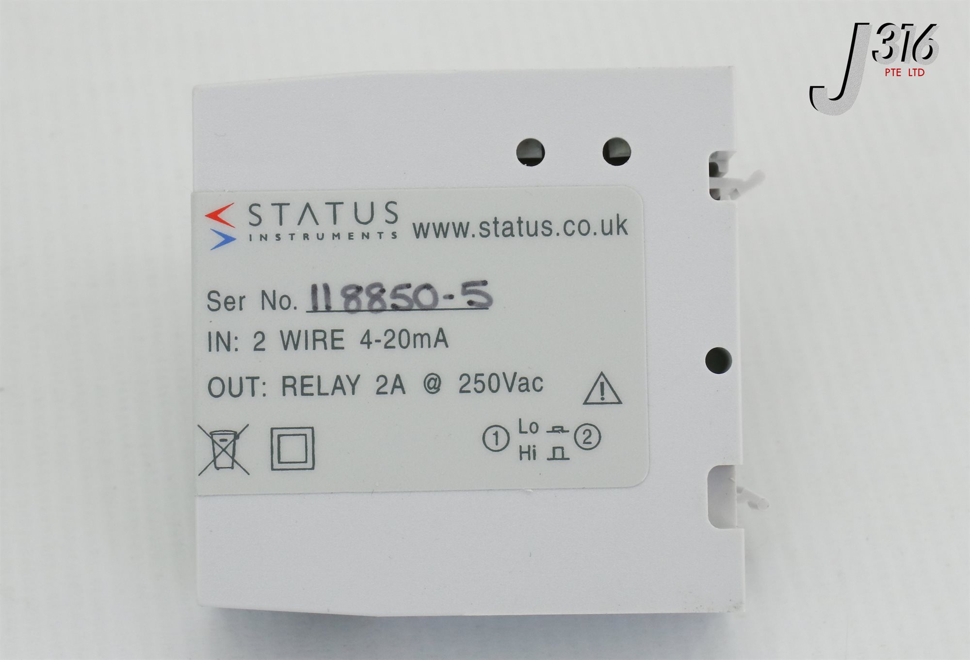 24096 STATUS INSTRUMENTS LOOP POWERED TRIP AMPLIFIER (NEW) SEM1402